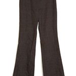 Hugo Boss Tulea Wide Leg Micro Print Virgin Wool Blend Trousers 2P Photo 1