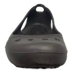 Crocs Dark Brown Flats Sandals Women’s Size 6 Minimal Classic Retro Boho Photo 8