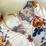 About A Girl  Floral Women’s Blouse Size Large Photo 1