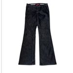 Banana Republic  Black Flared Stretch‎ Jeans Women's Size 0 Denim Mid Rise Photo 1