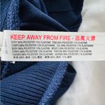 Free People  X FP Movement Undertow Twist Tank Top in Navy Blue Size Small Photo 6