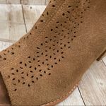 Toms Elba Perforated Leather Heeled Sandals Size 8 Photo 9