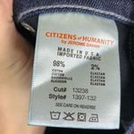 Citizens of Humanity Dark Wash Distressed Denim Jean Bermuda Shorts Size 25 Photo 3