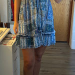 SheIn  size small patchwork dress halter style Photo 0