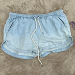 Aerie Light Blue Lounge Shorts Photo 1