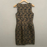 Boden‎ Limited Edition Dark Grey/Gold Rose Detail Size 6 EUC Gray Photo 4
