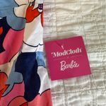 Modcloth x Barbie Retro Repercussions Babydoll Dress NEW 26W Cloud Floral Photo 8