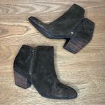 Frye & Co. Judith Double Zip Suede Heeled Western Boot Olive Green Women’s 7 Photo 7