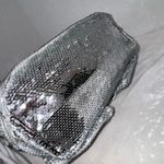 Coach RARE Vintage New  Poppy Limited Edition Sequin Spotlight Silver Tote #13821 Photo 5