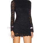 Revolve MORE TO COME Caterina Mini Dress in Black Photo 1