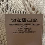 Angel of the North Anthro Cream Pointelle Cardigan Size Small Dolman Sleeve Photo 6