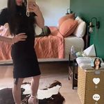 Michael Kors Michael by  Sz S black midi turtleneck knit dress. Photo 4