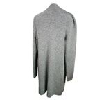 BODEN Open Front Wool Alpaca‎ Blend Long Line Cardigan Sweater Dark Gray Sz 10 Photo 1