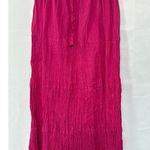 Women’s Le Mieux Studio NWT Pink Cotton Stretchy Maxi Skirt Sz XL Photo 0