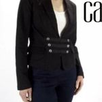 CAbi  Size 6 Style 329 Black Blazer Military Cropped Jacket Photo 5