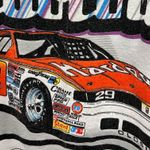 The Vintage Shop Cale Yarborough Vintage 90s White Single Stitch Racing Graphic T-Shirt Nascar M Photo 1