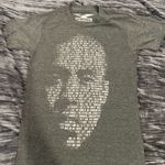 Nas Gray Graphic T Photo 0