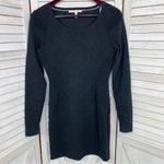 Victoria's Secret Victoria’s Secret Knit Sweater Sheath Dress Gray Small Mini Long Sleeve Y2K Photo 8