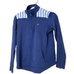Vineyard Vines 1/4 Zip Pullover Sweatshirt Jacket Womens XS Navy Blue Nautical Photo 0