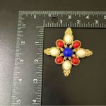 Vintage SARAH COVENTRY Americana Red White & Blue Gold Photo 7