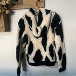 Sandy Liang  x Target Sherpa Hooded Sweatshirt Leopard Print size X-Small Photo 5