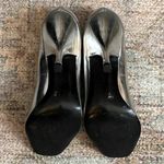 BCBGirls  Silver Peep Toe Pumps Photo 3