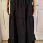 o.p.t One Pretty Time Tiered Maxi Skirt Black Photo 2