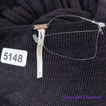 Free People NEW Lady Luck Jumpsuit knit wide leg pleated dark purple, XS Photo 14