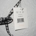 ANDIE NWT  Black & White Gingham Check The String Bikini Top Size XL Photo 4