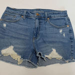 Wild Fable  Crotchet Distressed Frayed Denim Short Photo 0