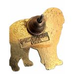 Big Dogs Vintage Enamel St Bernard Dog Figural Post Earrings Photo 5