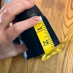 MIA  Jody Womens 6 Black Faux Leather Round Toe Moto Chunky Heel Chelsea Boot New Photo 4