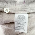 Madewell  Donegal Flannel Kentwood Oversized Shirt-Jacket Women's S Pink Ivory Photo 12