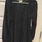 Be Stage Boutique Babydoll Top Black Size L Photo 0