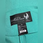 EUC MaDam Collection by Tally Taylor Blue and Black Button Down Blazer size 12 Photo 7