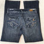 Women's See Thru Soul Denim Blue Straight Jeans Size 25 EUC #0693 Photo 3