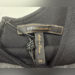 BCBGMAXAZRIA  Black and Gray Blouse with Blue Highlights 💙 Photo 9