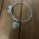 Alex and Ani Aquarius Astrology Charm Bangle Bracelet Silver Photo 0