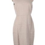 J.Crew NWT Resume Sheath in Flax Beige Stretch Linen Dress 4 $168 Photo 0