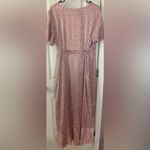 Simplee Apparel  Women's Summer Chiffon V Neck Ruffle Maxi SzXL NWT Photo 5