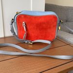 J.Crew Italian leather and suede signet crossbody bag Photo 1