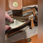 London Fog  Brown 4 Compartment Handbag Photo 10