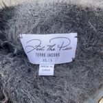 Feel the Piece  Fuzzy Cardigan Sweater‎ Black Photo 3