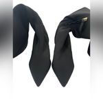 Good American  black over the knee boots size 6 pointed toe heeled Photo 4