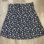 Toad & Co Chaka Organic Cotton Skirt Blue Floral Print Size S Photo 10