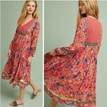 Anthropologie RD + Koko Floral Jacinto Peasant Dress S Photo 1