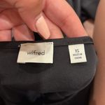 Aritzia  Wilfred Black Only Slip Satin Midi Dress Photo 4