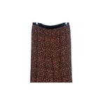 Eloquii  Boho Culottes Animal Print Wide Leg Lined Elastic Pants 26 Brown #2832 Photo 1