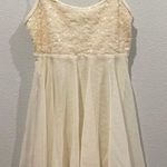 DOUBLE PLATINUM PERFORMANCEWEAR Ivory Sequin Ballet Dress Tan Photo 0