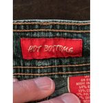 Hot Bottoms Shorts Womens 5/6 Blue Denim Bermuda Cargo Pockets Stretch Photo 2